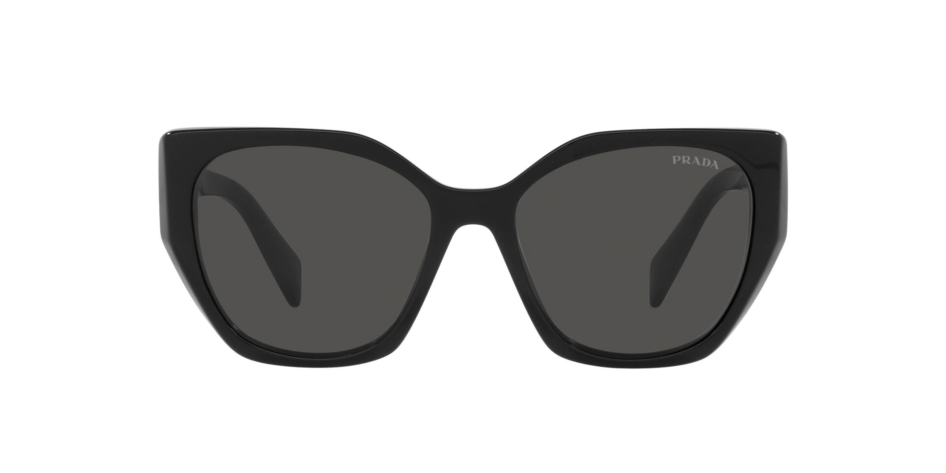PRADA-19ZS/S 1AB5S0 BLACK(DARK GREY 55*17, Negro, hi-res image number 1