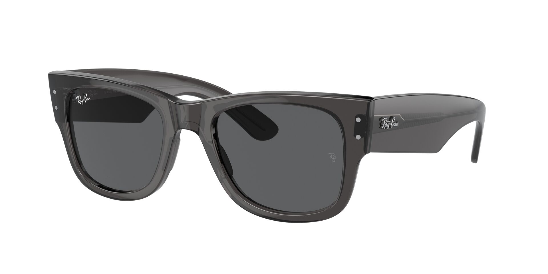 RB-0840S 1406B1 TRANSPARENT BLACK(DARK GREY 51*21, Negro transparente, hi-res image number 0