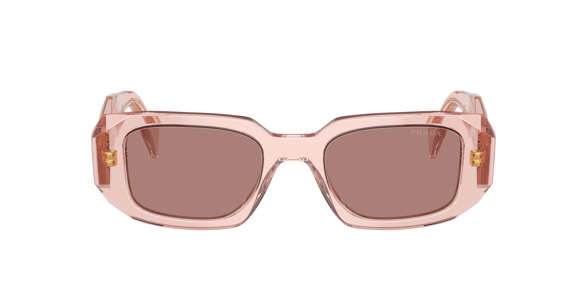 PRADA-17WS/S 19Q10D TRANSPARENT PEACH(LIGHT BROWN 49*20, Peach transparente, hi-res image number 1