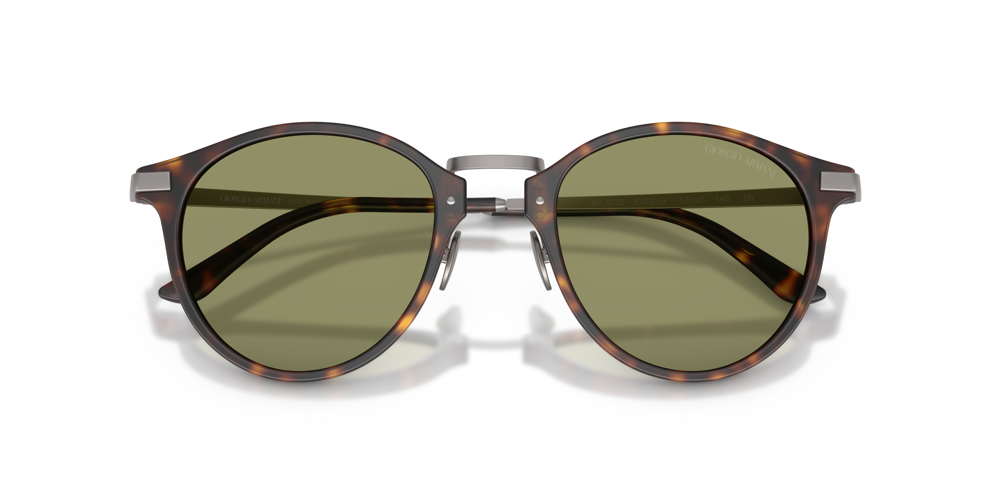 ARMANI-8250/S 640353 MATTE HAVANA(GREEN 51*22, , hi-res image number 4