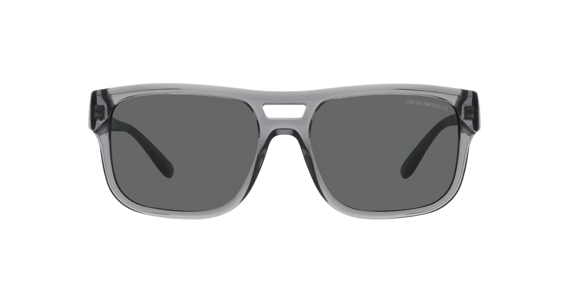 EMPORIO-4197/S 502987 TRANSPARENT GREY(DARK GREY 57*18, Gris, hi-res image number 1