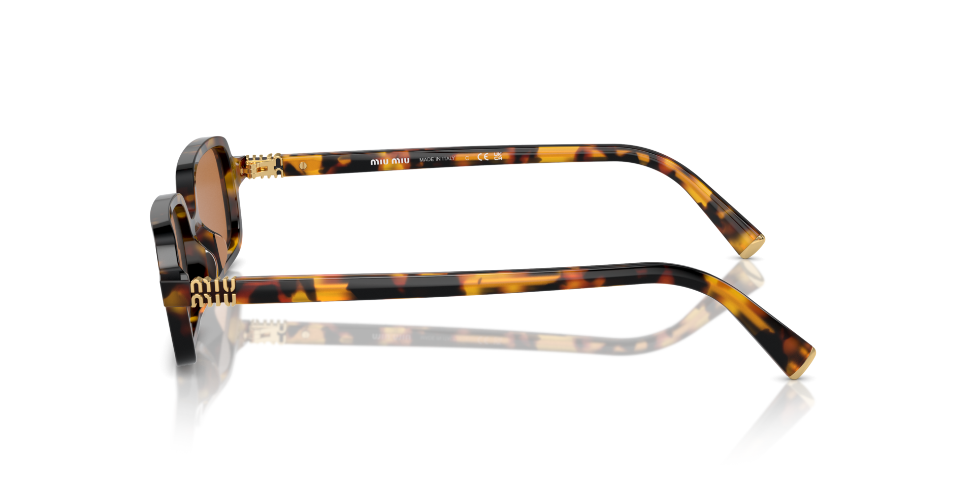 MIUMIU-11ZS/S VAU2Z1 HAVANA 51*16, Havana, hi-res image number 2