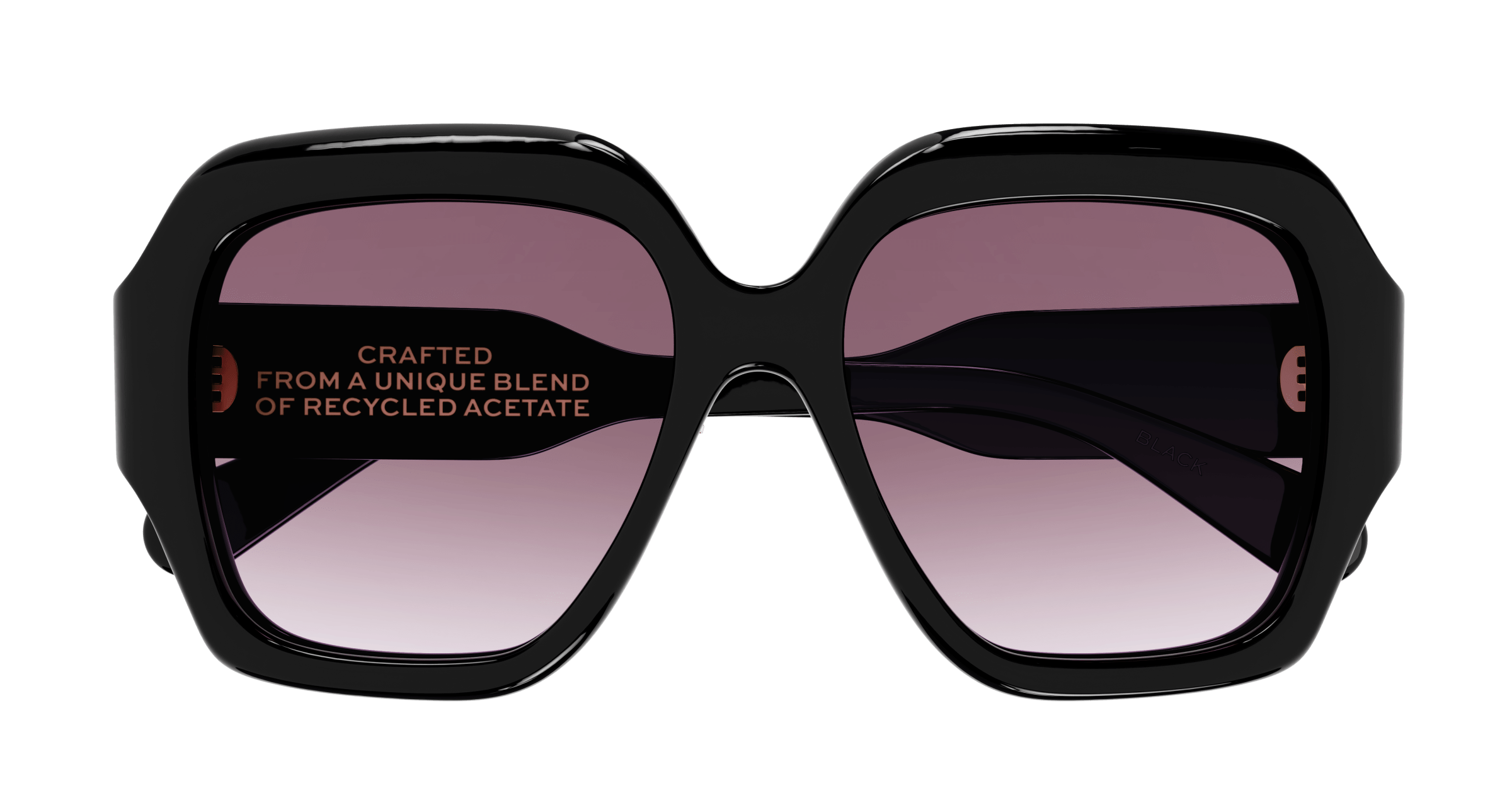 CHLOE-0154S/S 001 BLACK 56*17, Negro, hi-res image number 1