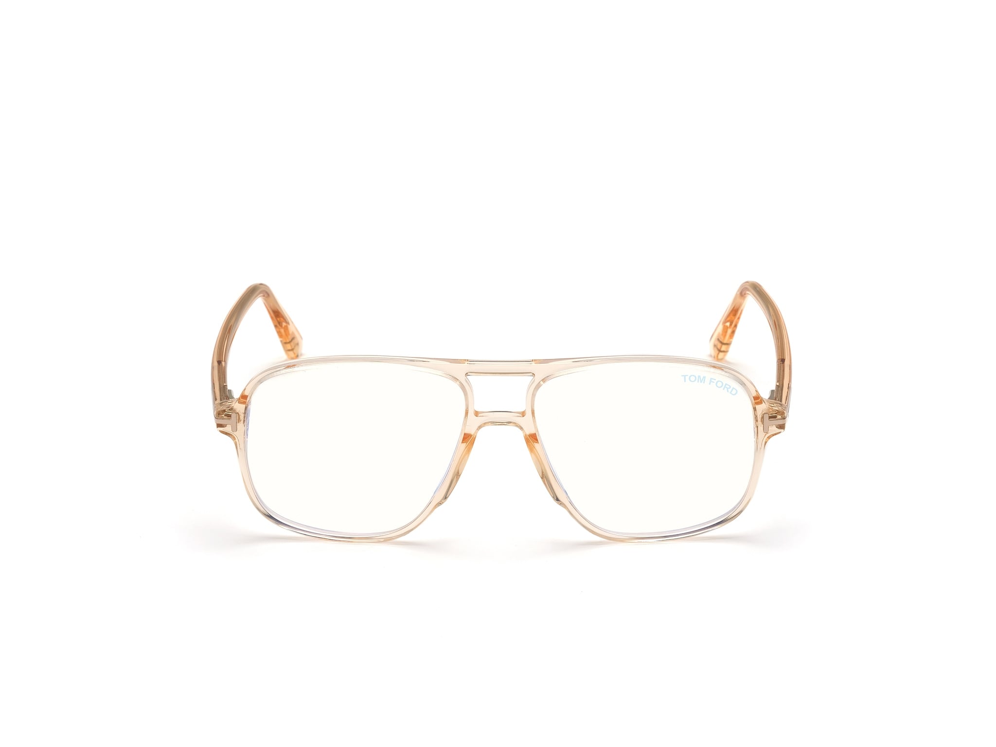 TOMFORD-5737B/G 045 shiny light brown+Filtro azul 56*15, Marr&oacute;n, hi-res image number 6
