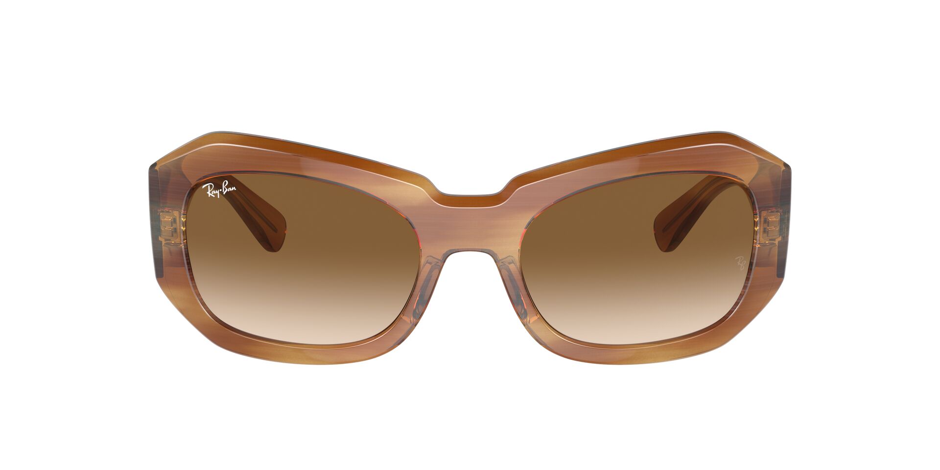 RB-2212 140351 STRIPED BROWN(CLEAR GRADIENT BROWN 56*20, Marrón a rayas, hi-res image number 1