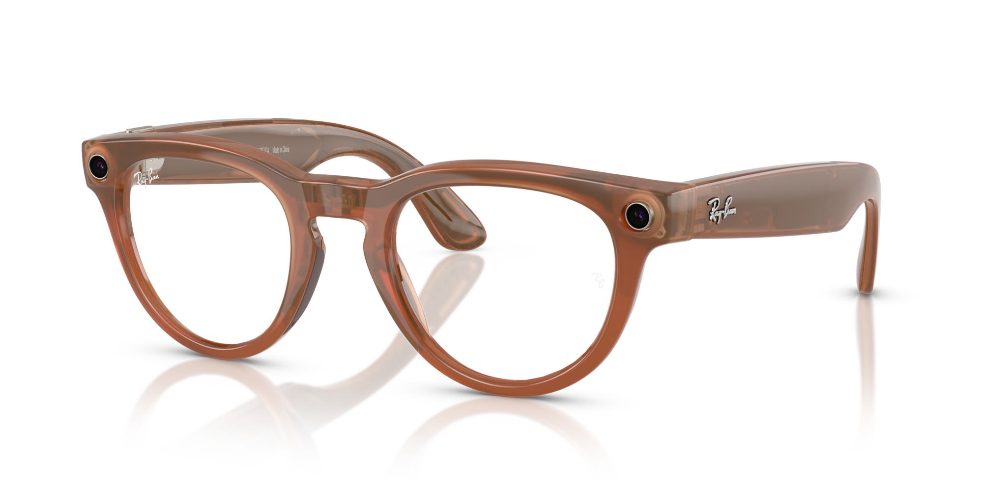 RB-META-4009 6706MF SHINY CARAMEL(TRANSITIONS SAPPHIRE 50*23, Shiny caramel, hi-res image number 0