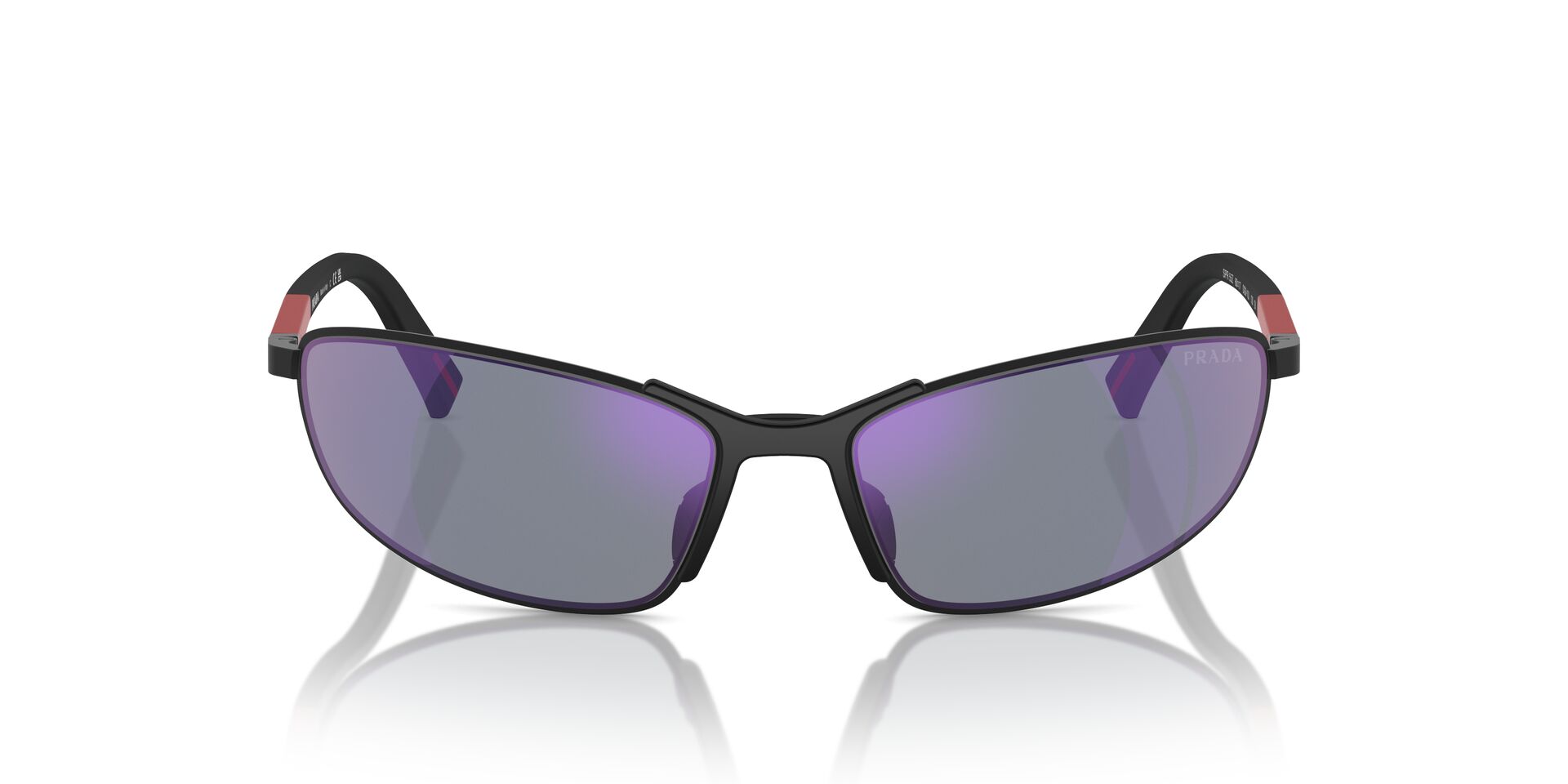 PRADA-SPORT-55ZS/S DG010J RUBBERED BLACK(DARK BLUE MIRROR VIOLET 60*17, , hi-res image number 1