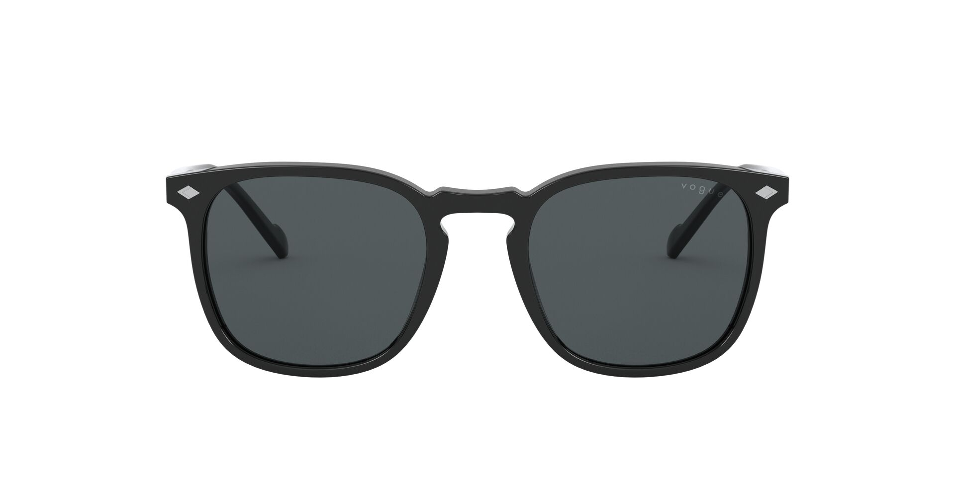 VOGUE-5328/S W44/87 BLACK(DARK GREY 49*20, Negro, hi-res image number 2
