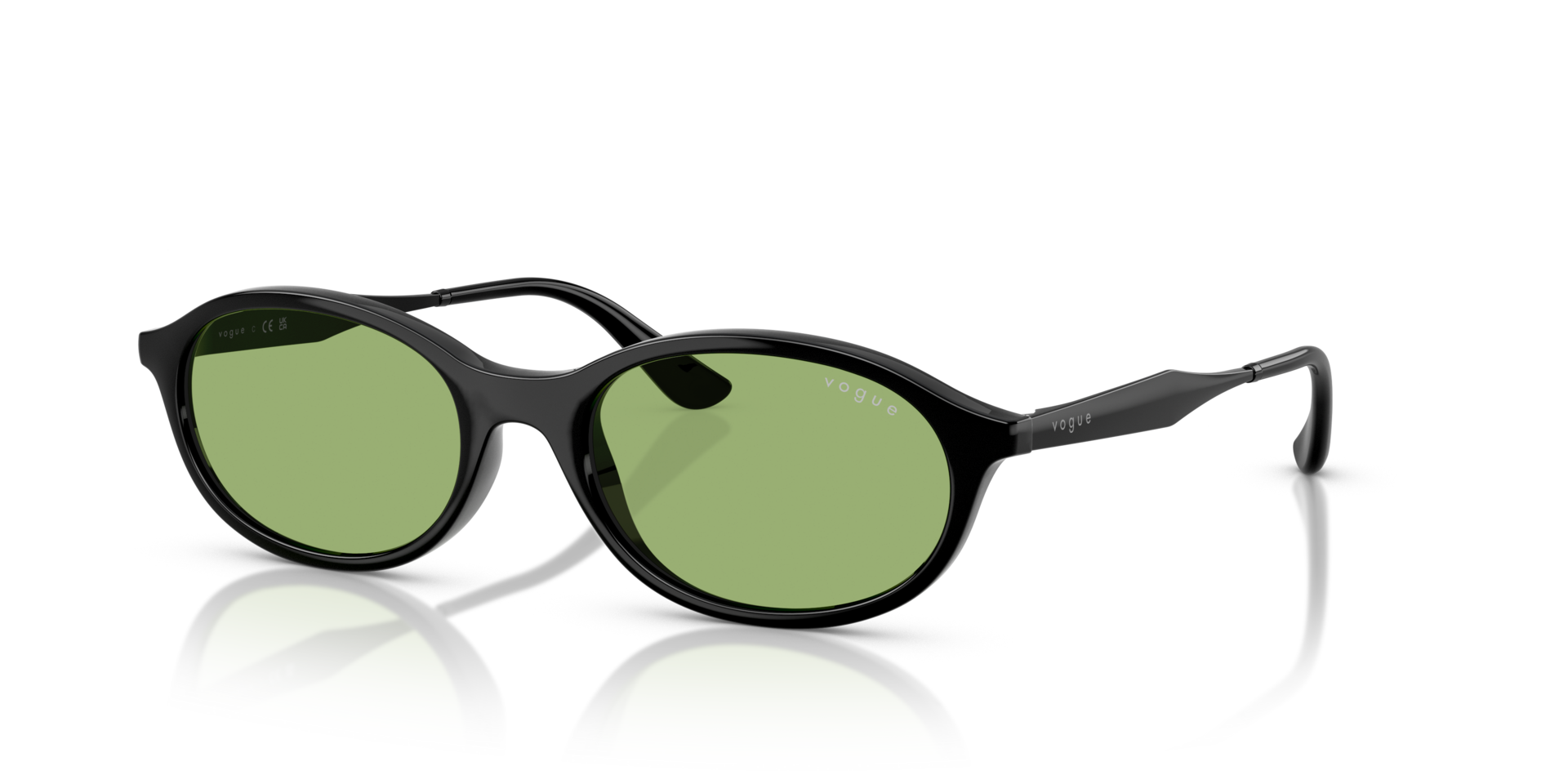 VOGUE-5625S/S W44/2 BLACK(GREEN 52*18, , hi-res image number 0