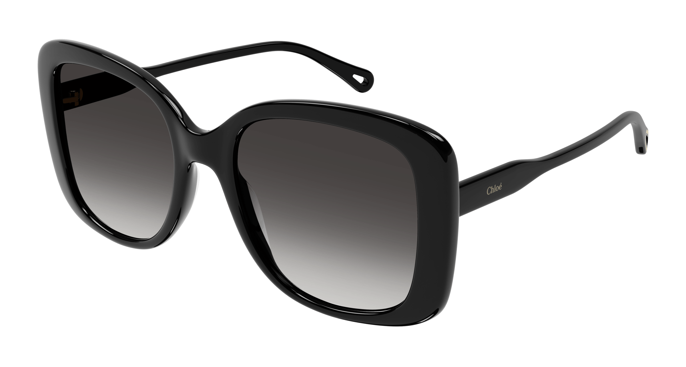 CHLOE-0125S/S 001 BLACK(GREY 55*20, Negro, hi-res image number 0