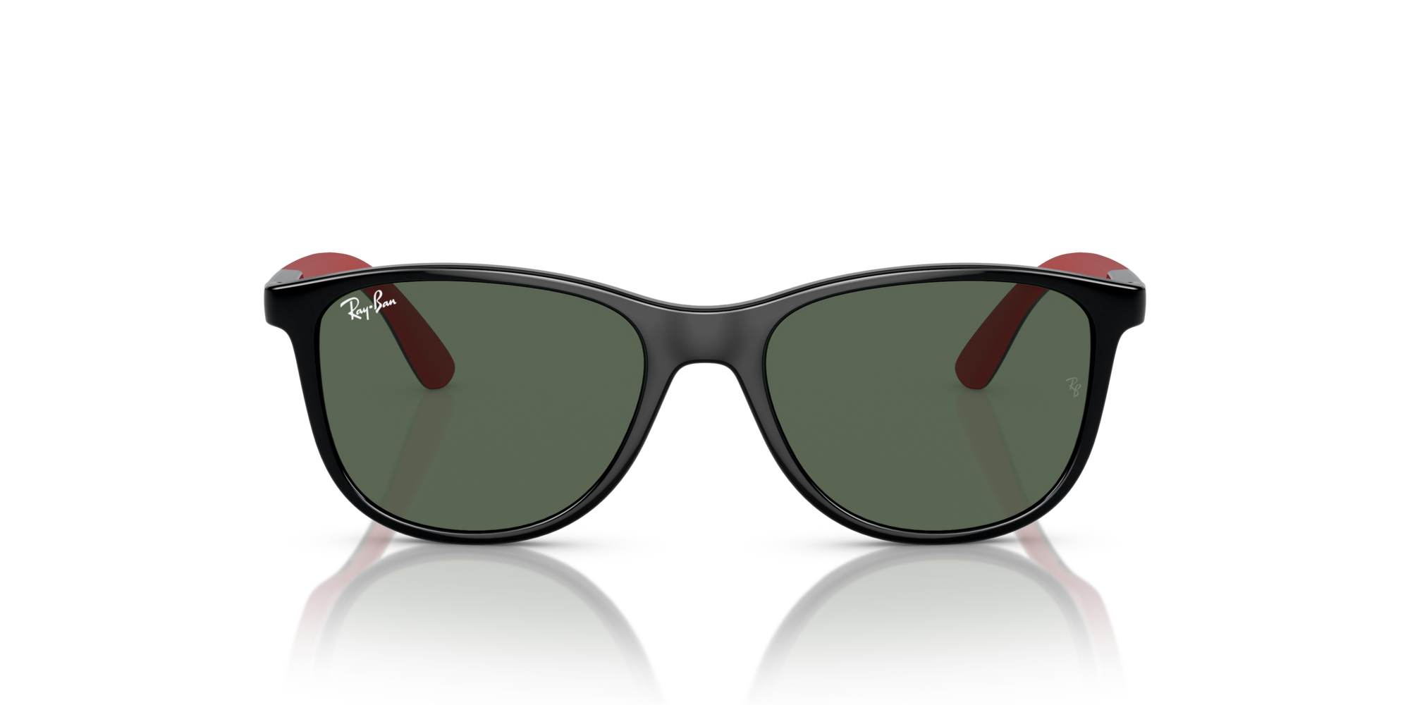 RJ-9077S 713171 BLACK ON RUBBER RED (DARK GREEN) 49*16, Negro | Rojo, hi-res image number 1
