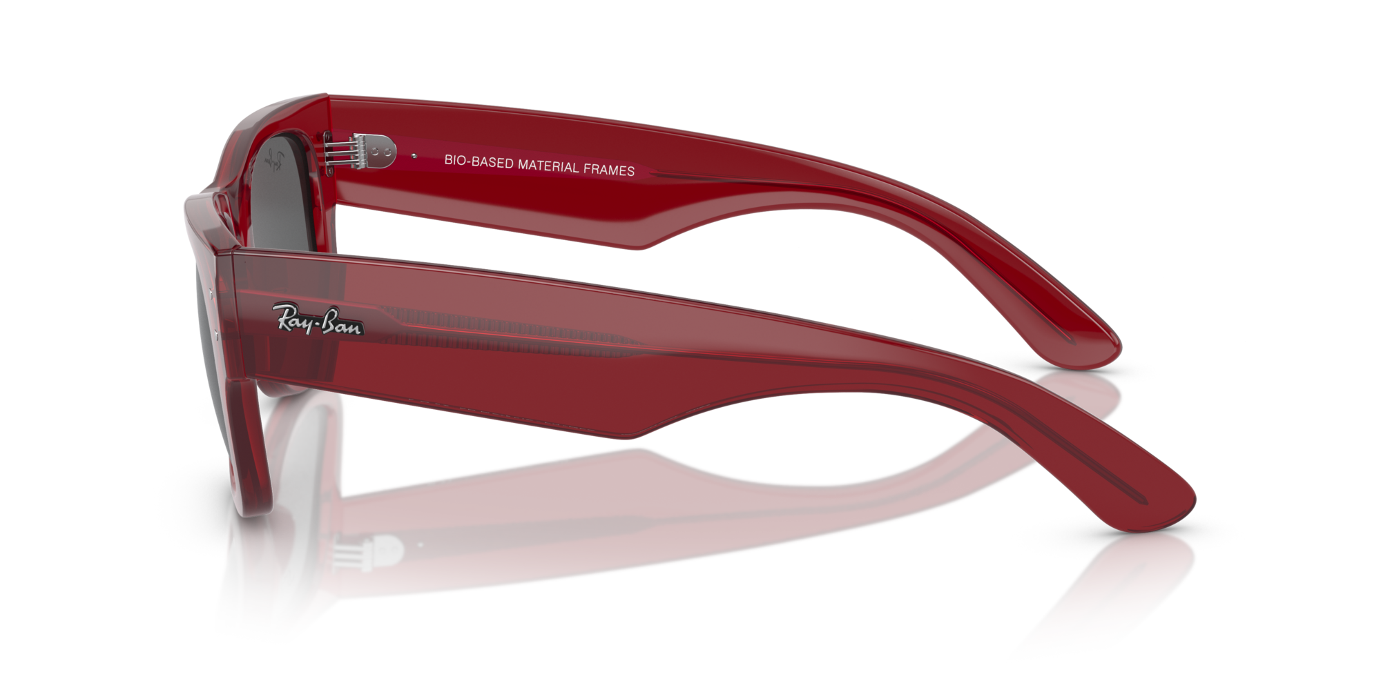 RB-0840S 6679B1 TRANSPARENT RED(DARK GREY) 51*21, Rojo transparente, hi-res image number 2