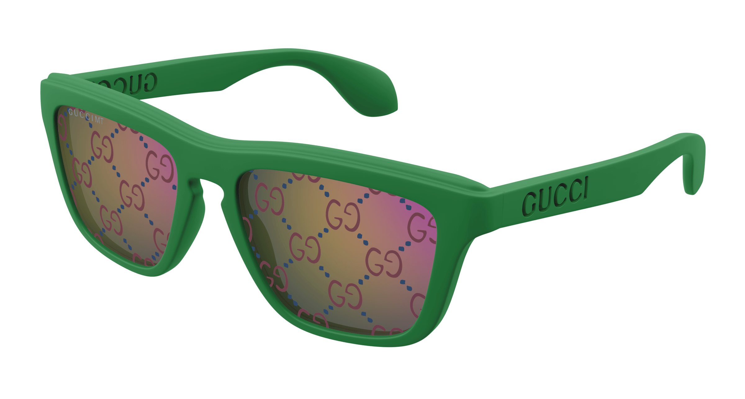 GUCCI-GG1571S/S 004 GREEN (BLUE) 55*18, Verde, hi-res image number 0