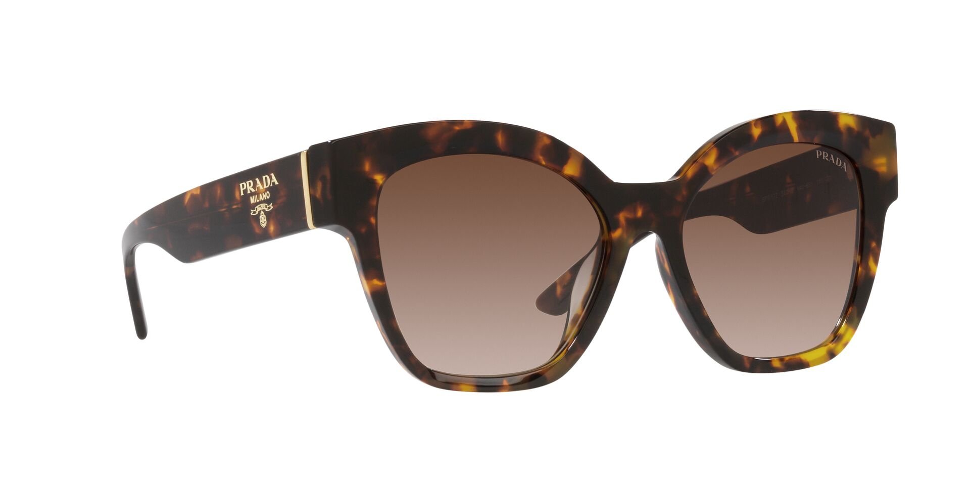 PRADA-17ZS/S VAU6S1 HONEY TORTOISE(BROWN GRADIENT 54*18, Havana, hi-res image number 2