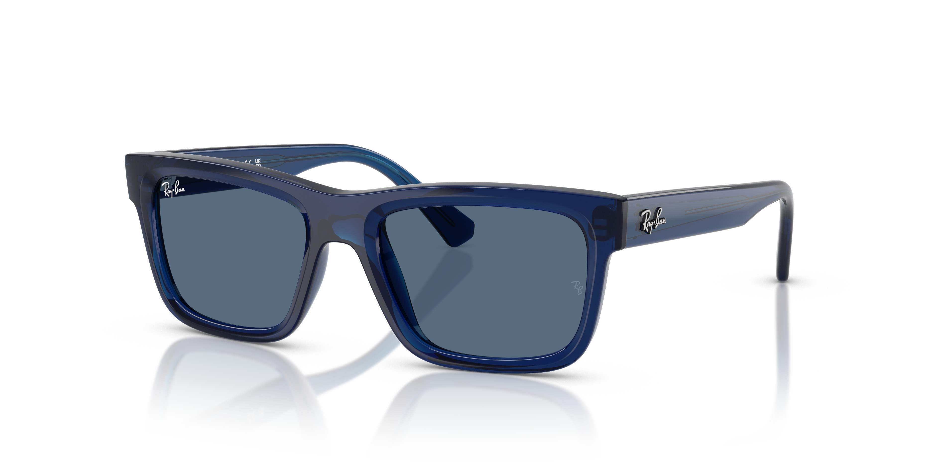 RJ-9196S 719080 TRANSPARENT BLUE(DARK BLUE 49*17, , hi-res image number 0