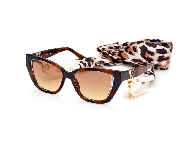 GUESS-7816/S 53F blonde havana (gradient brown 54*16, Havana, hi-res image number 0