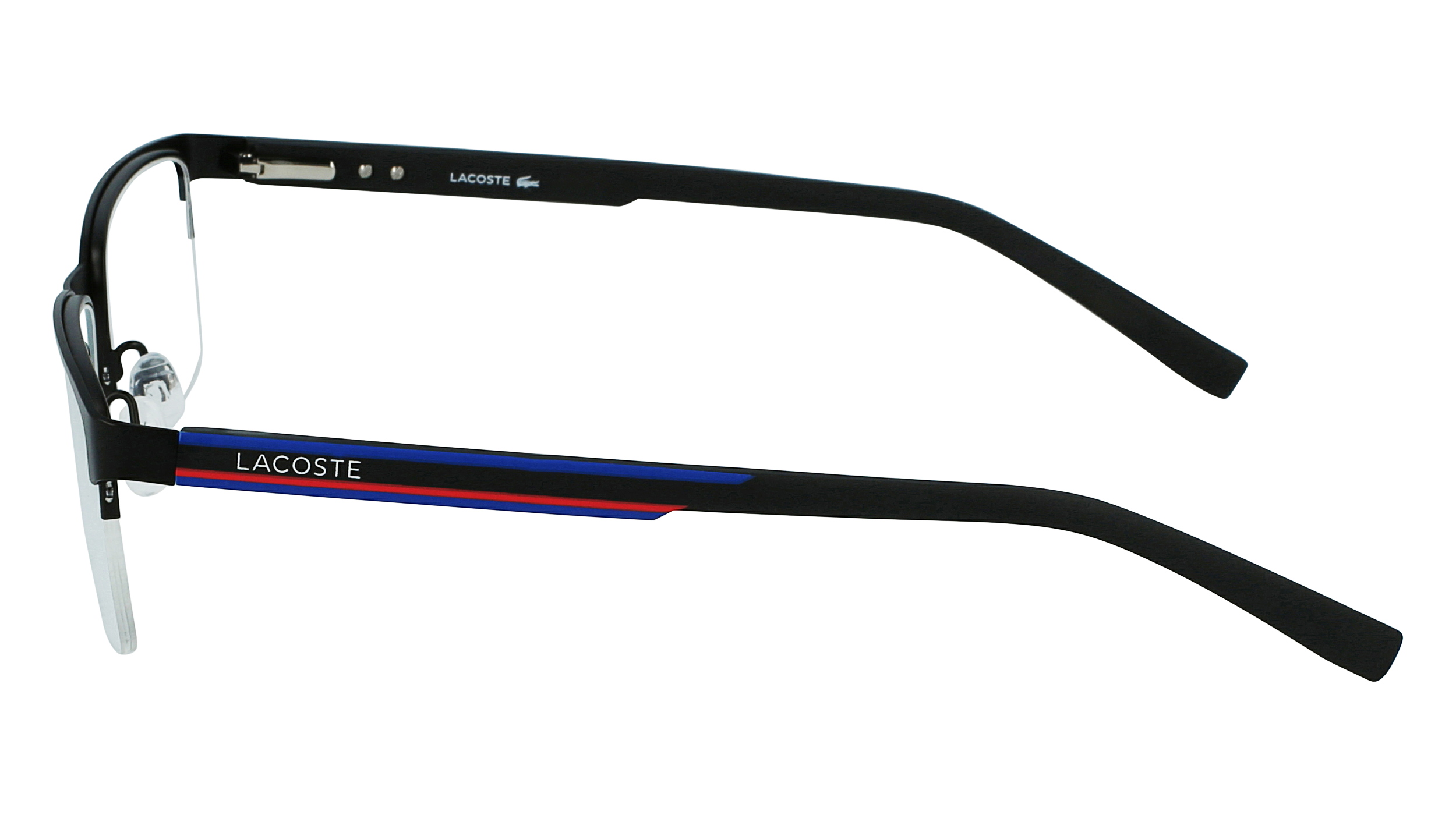 LACOSTE-2279/G 002 MATTE BLACK 52*18, , hi-res image number 3