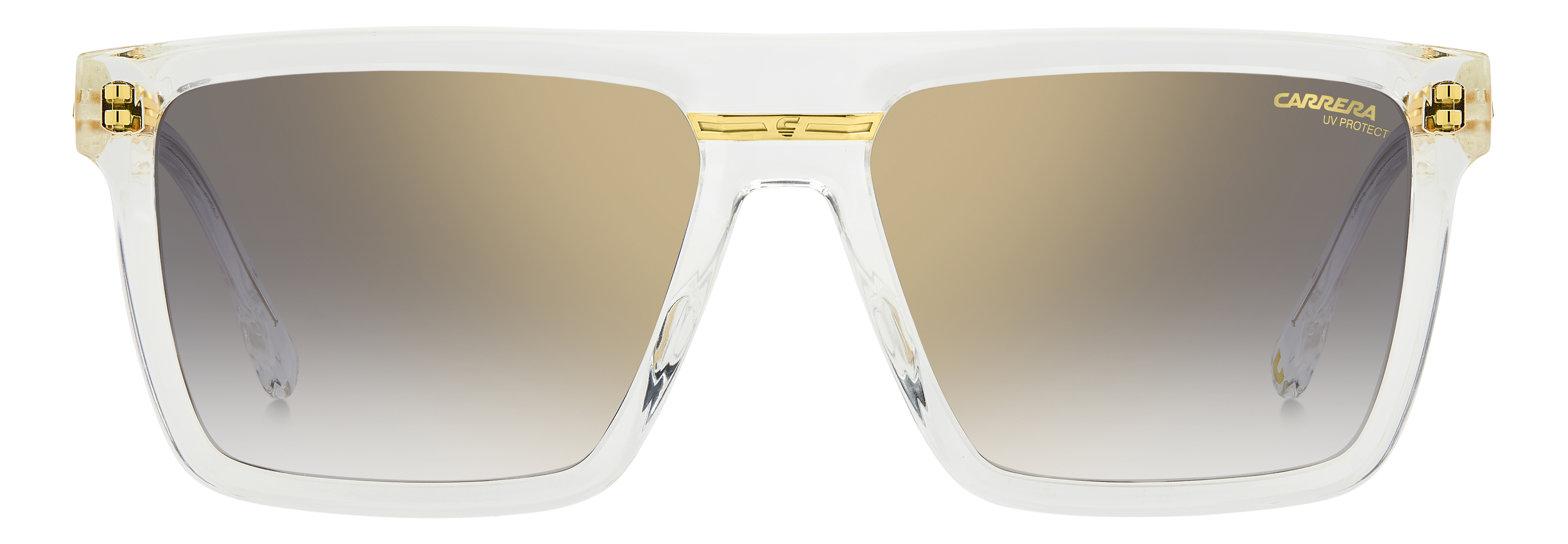 CARRERA-VICTORY-C-03/S 900*FQ CRYSTAL(GREY SHADED GOLD MIRROR 58*16, Transparente, hi-res image number 1