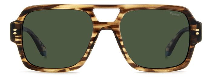 POLAROID-6250/S/X/S 9N4*UC HAVANABROWN(GREENPOLARIZED 54*18, Havana, hi-res image number 1