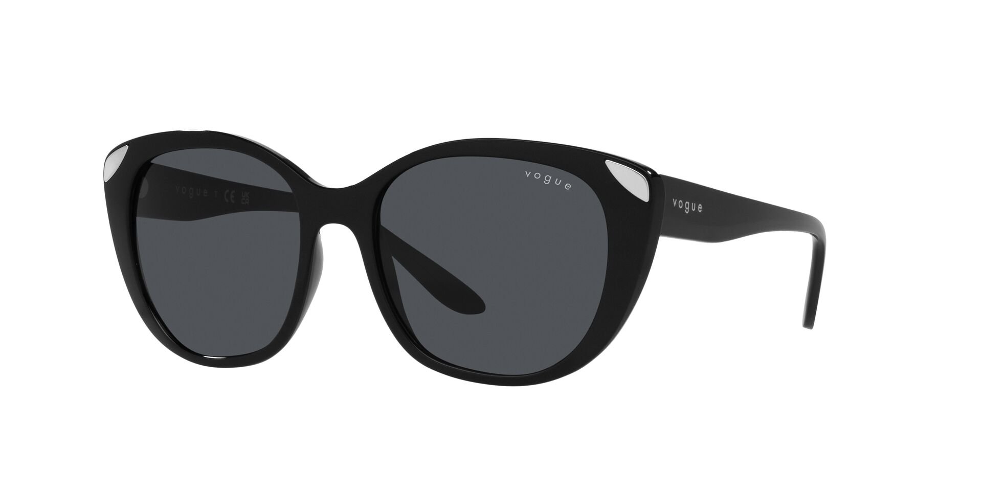 VOGUE-5457S/S W44/87 BLACK(DARK GREY 53*17, Negro, hi-res image number 0