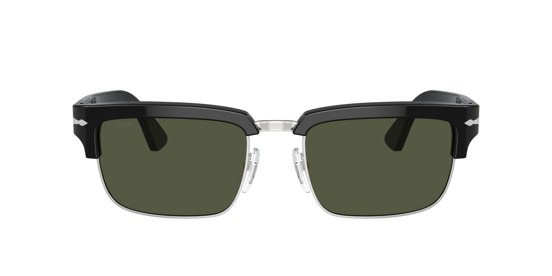 PERSOL-3354S/S 95/31 BLACK/SILVER(GREEN 56*20, , hi-res image number 1
