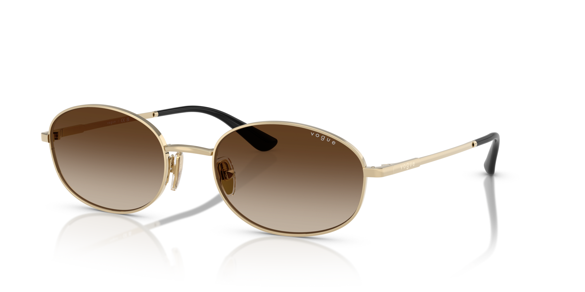 VOGUE-4323/S 848/13 PALE GOLD(GRADIENT DARK BROWN 56*20, , hi-res image number 0