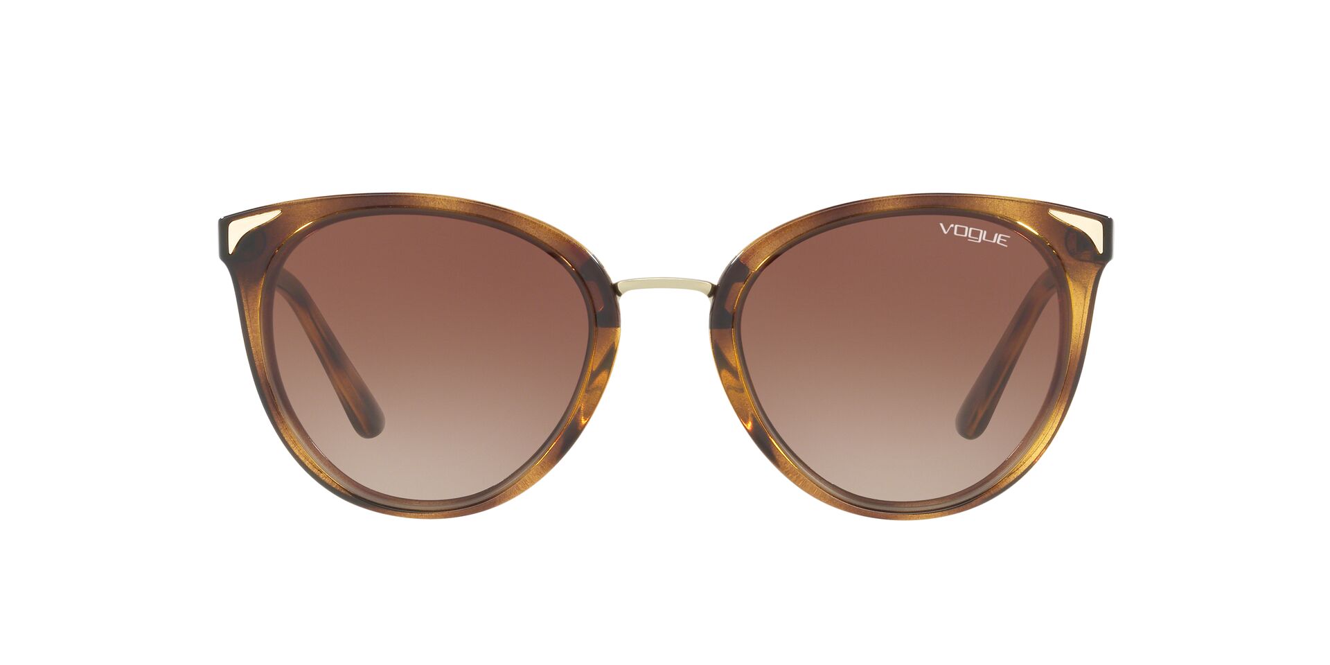 VOGUE-5230S/S W65613 DARK HAVANA(B 54*21, Havana, hi-res image number 1