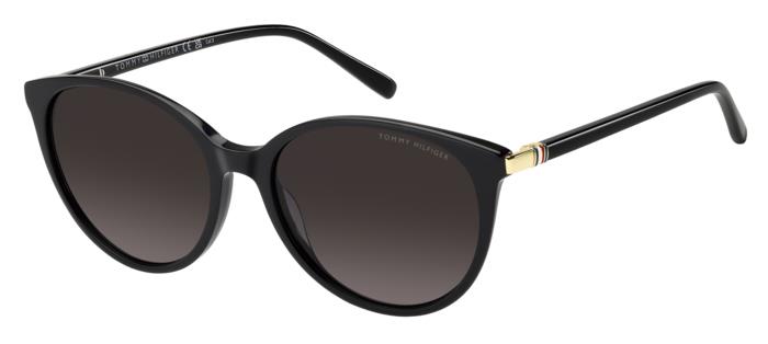 TOMMYHILFIGER-TH2350/S/S 807*3X BLACK(PINKDOUBLESHADE 55*17, Negro, hi-res image number 0