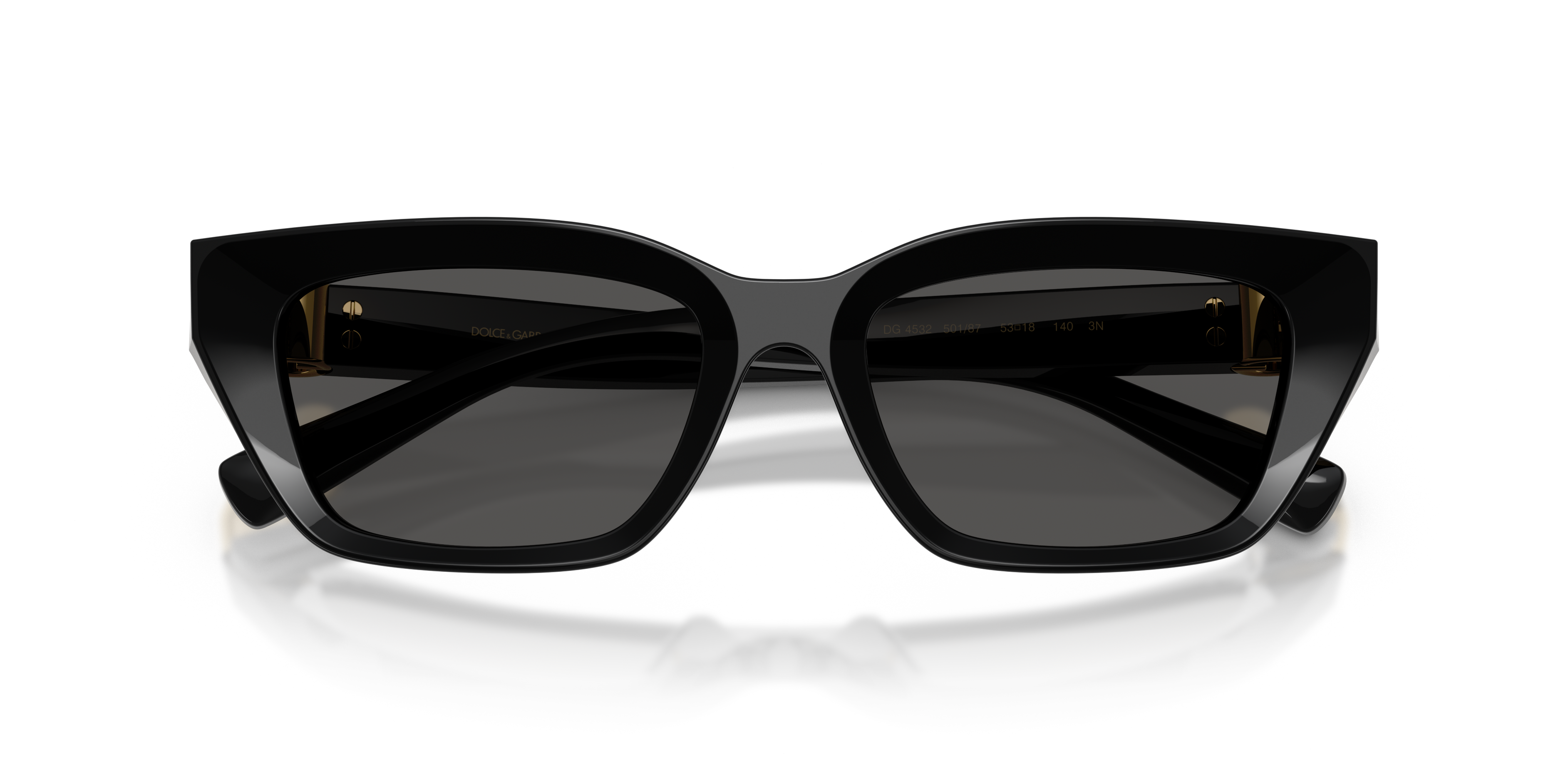 GABBANA-4532/S 501/87 BLACK(DARK GREY 53*18, , hi-res image number 4