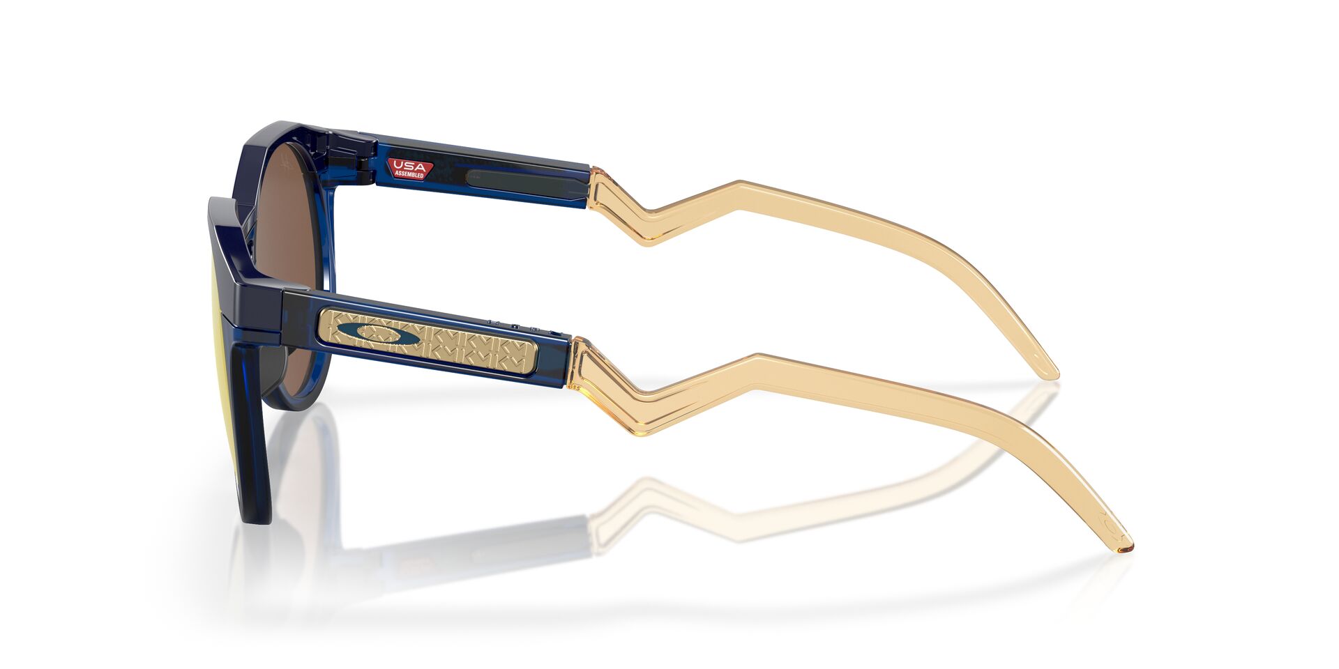 OAKLEY-HSTN-9242 924211 NAVY/TRANS BLUE(PRIZM 24K POLAR.(Kylian Mbappé Signature) 52*21, Azul | Azul transparente, hi-res image number 2
