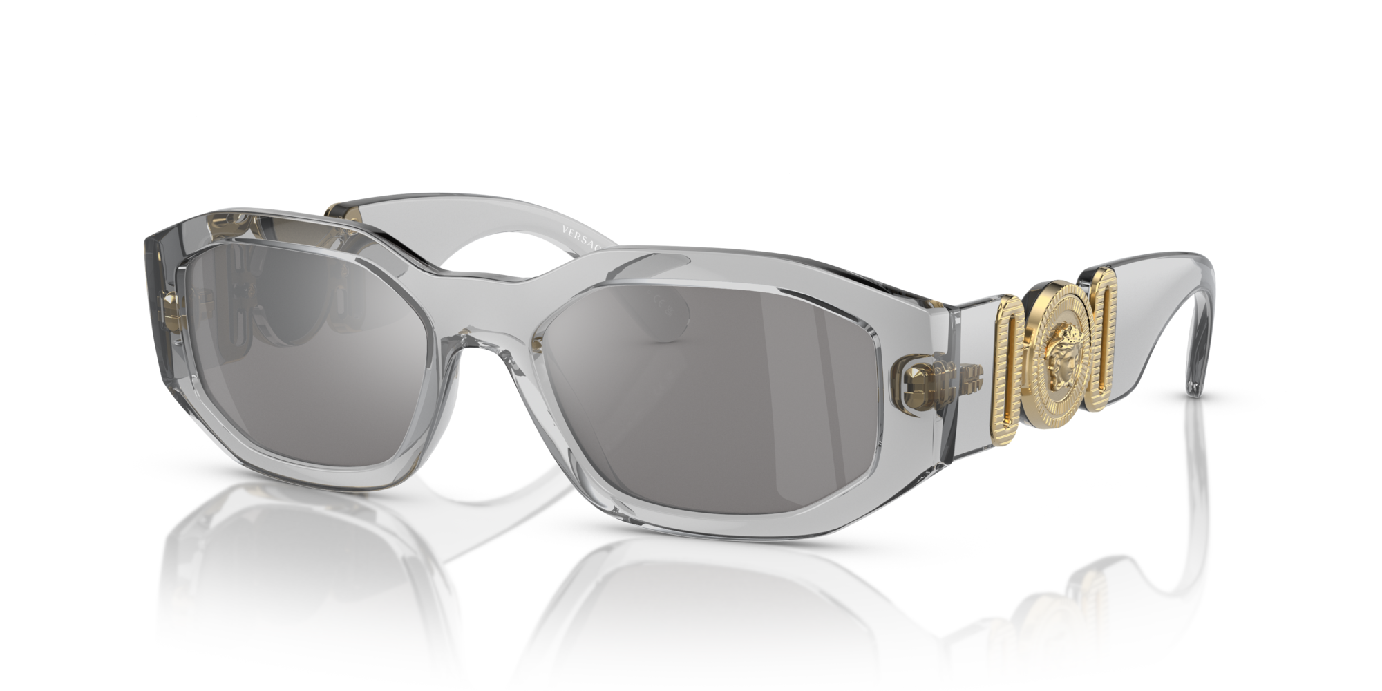 VERSACE-4361/S 311/6G 53*18, Gris transparente, hi-res image number 0