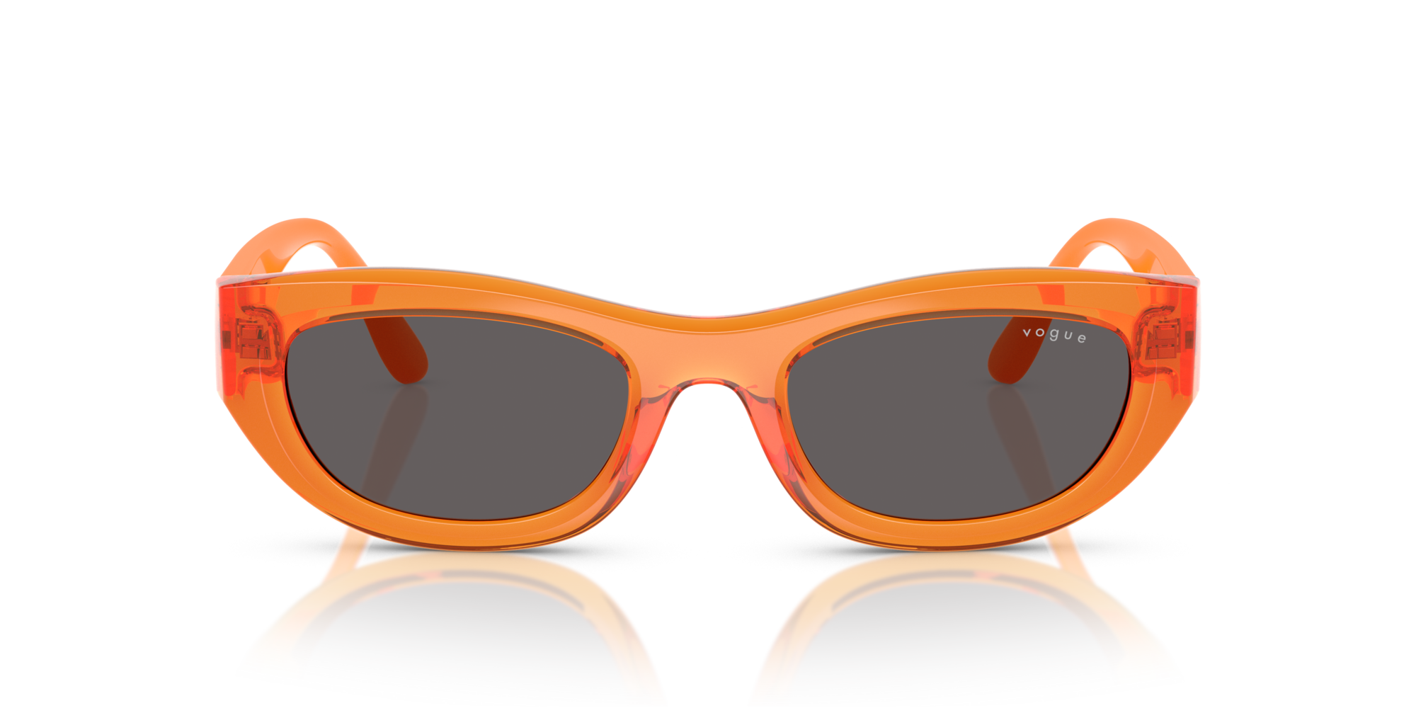 VOGUE-5616S/S 318287 TRANSPARENT ORANGE 51*21, , hi-res image number 1