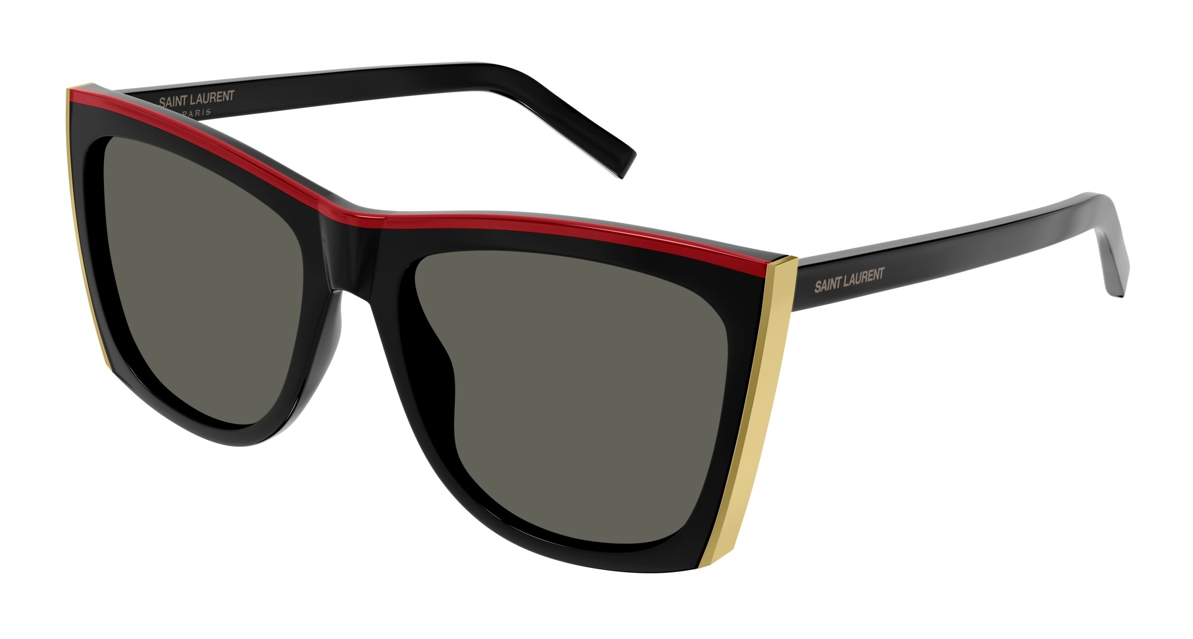 SAINT-LAURENT-SL539/S 001 BLACK-BLACK-GREY 58*18, , hi-res image number 0