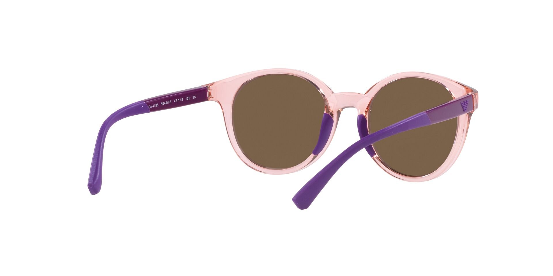 EMPORIO-KIDS-4185/S 554473 TRANSPARENT PINK(DARK BROWN 47*18, Rosa, hi-res image number 5