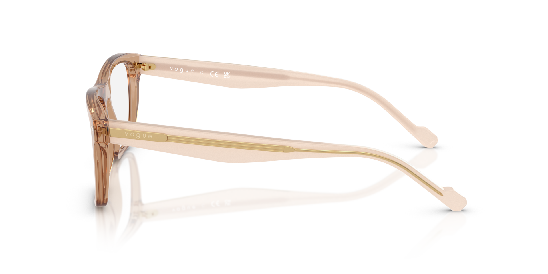 VOGUE-5619/G 3189 TRANSPARENT BROWN 52*19, , hi-res image number 2 VOGUE-5619/G 3189 TRANSPARENT BROWN 52*19, , hi-res image number 2