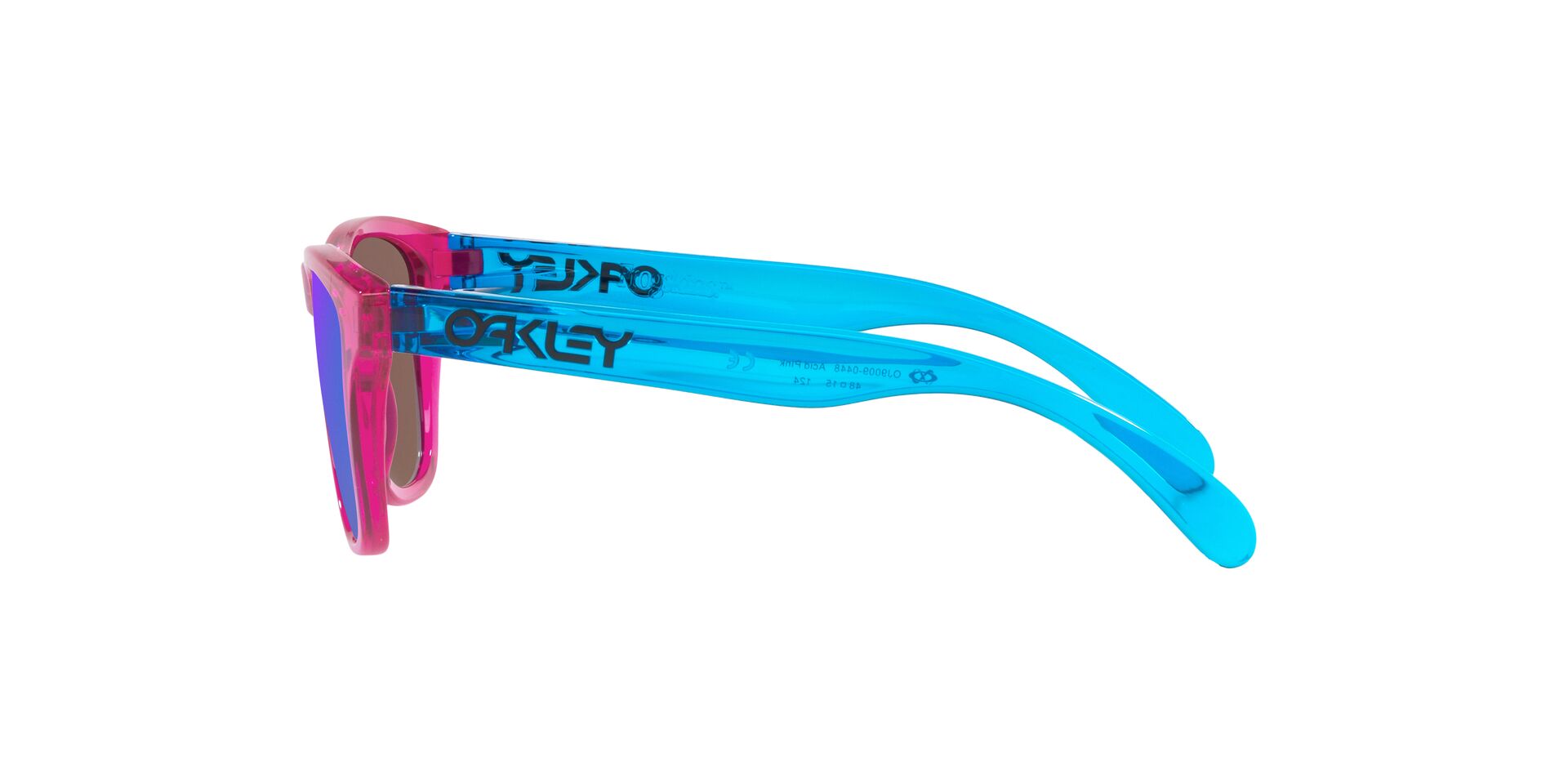 OAKLEY-JUNIOR-FROGSKINS-XXS-9009 04 ACID PINK(PRIZM SAPPHIRE 48*15, Rosa, hi-res image number 2