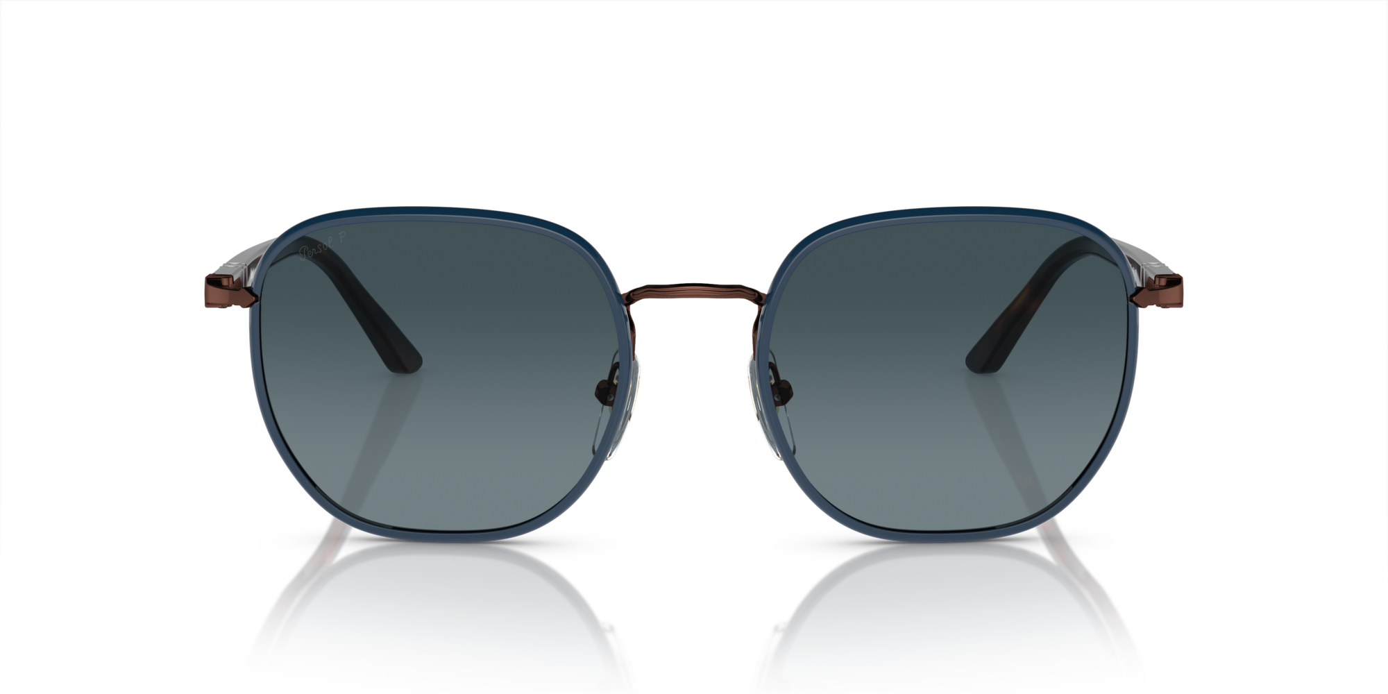 PERSOL-1015SJ/S 1127S3 BROWN / BLUE(POLAR GRADIENT AZZ. 52*20, , hi-res image number 1