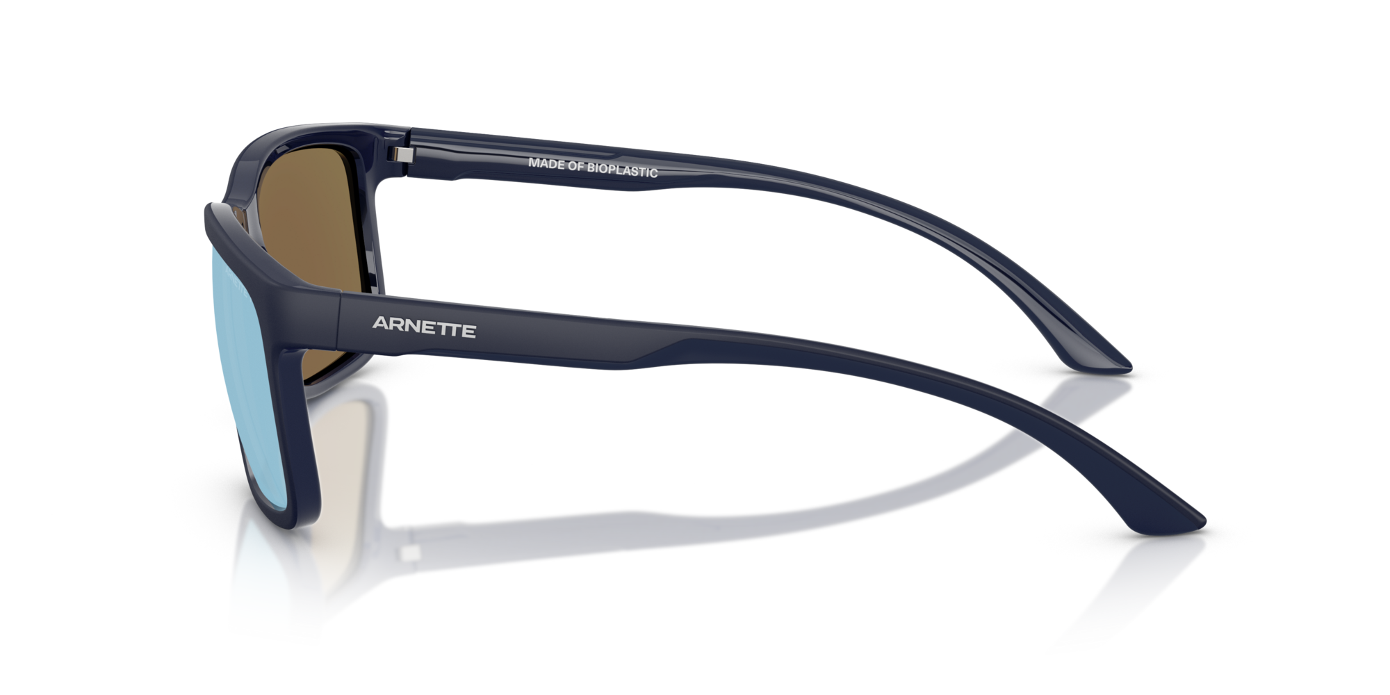 ARNETTE-4359 276222 DARK BLUE MATTE/SHINY(DARK GREY MIRROR WATER POLAR 57*18, Azul, hi-res image number 2