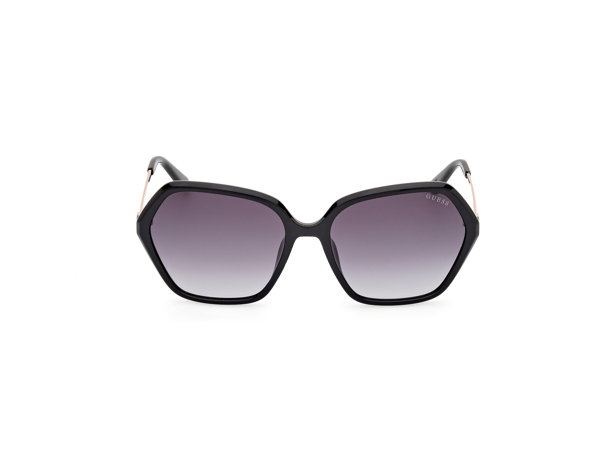 GUESS-00134/S 01B shiny black 55*16, Negro, hi-res image number 1