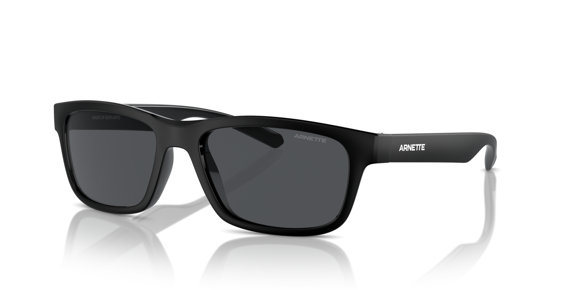 ARNETTE-4340 290087 RECYCLED BLACK MATTE/SHINY 53*17, Negro mate | Negro, hi-res image number 0