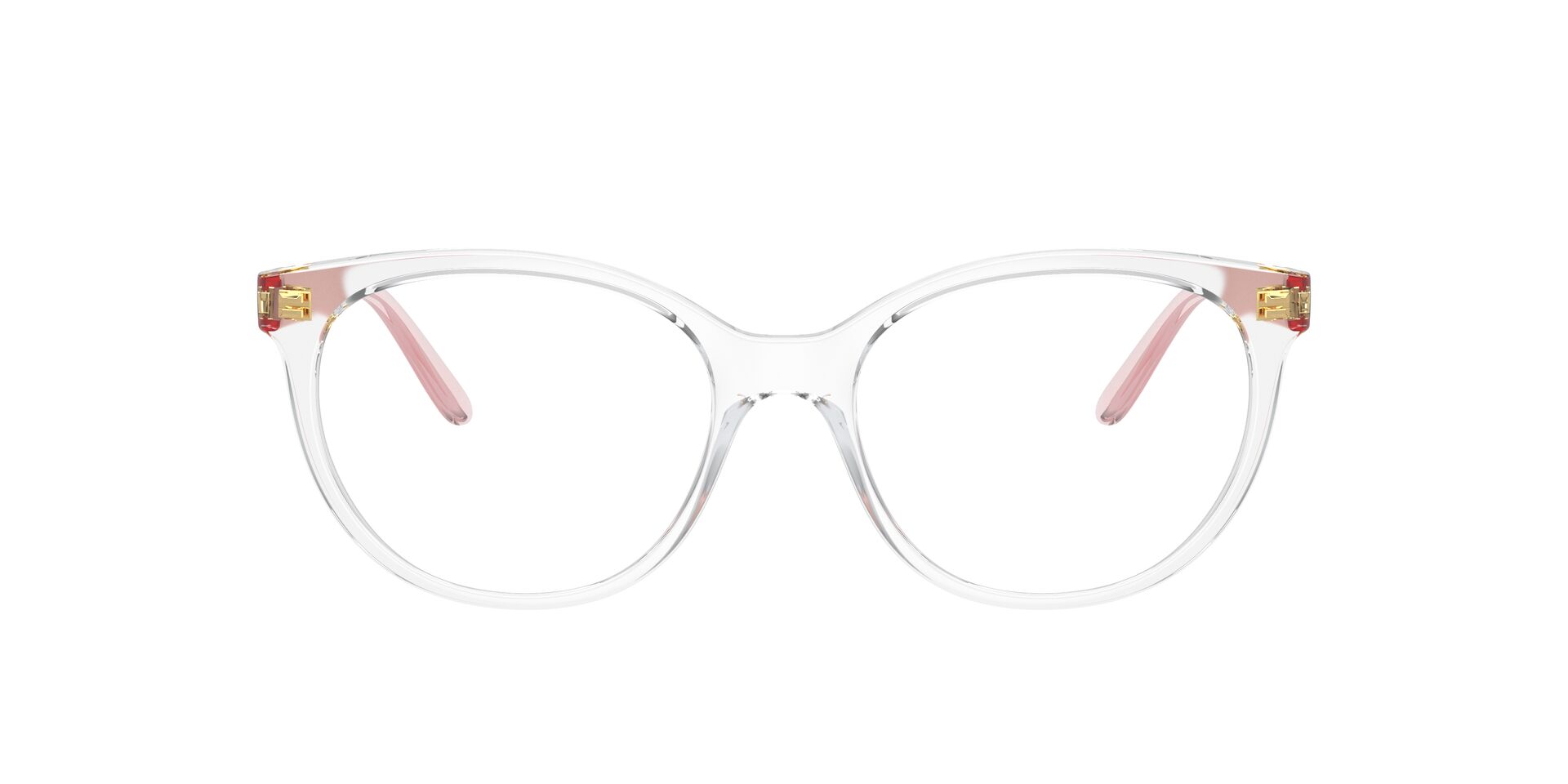 VOGUE-5552/G W745 TRANSPARENTE/ROSA PALO 51*17, Transparent, hi-res image number 1