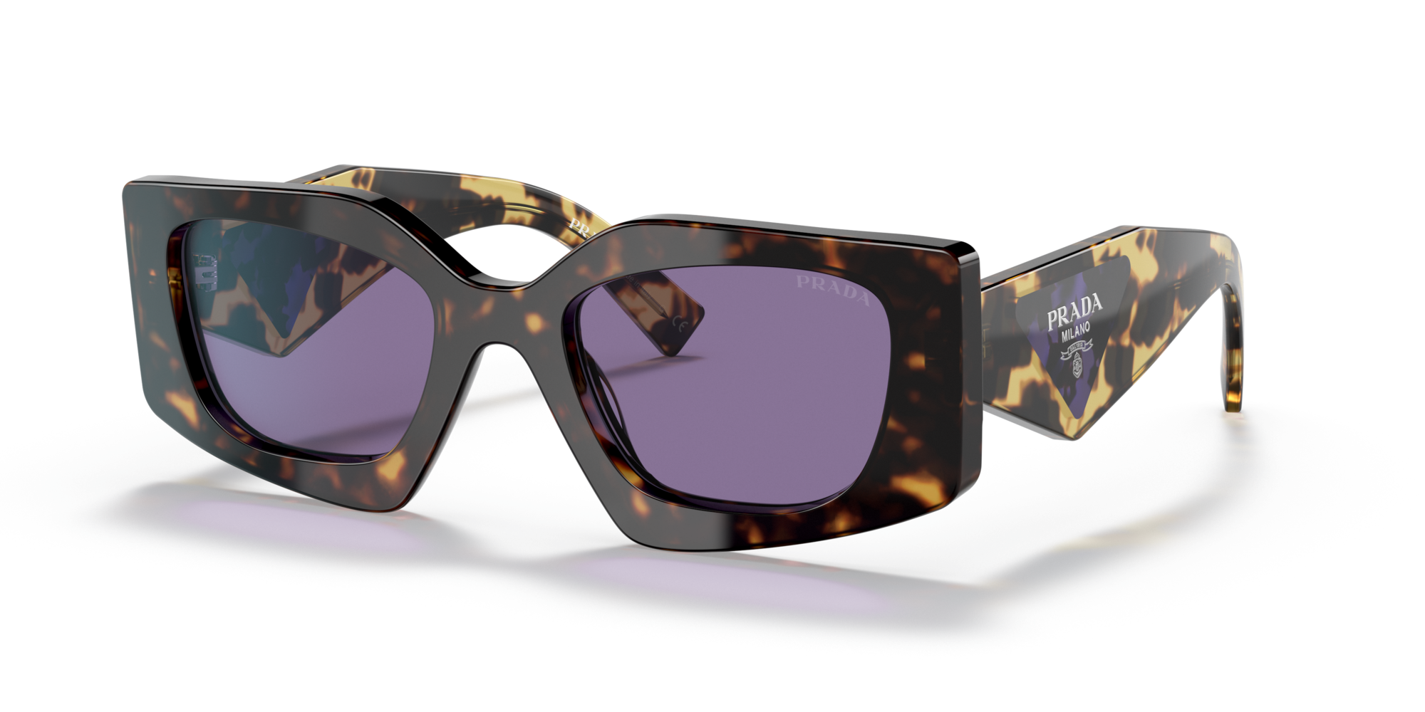 PRADA-15YS/S 2AU05Q TORTOISE(VIOLET 51*21, Carey, hi-res image number 0