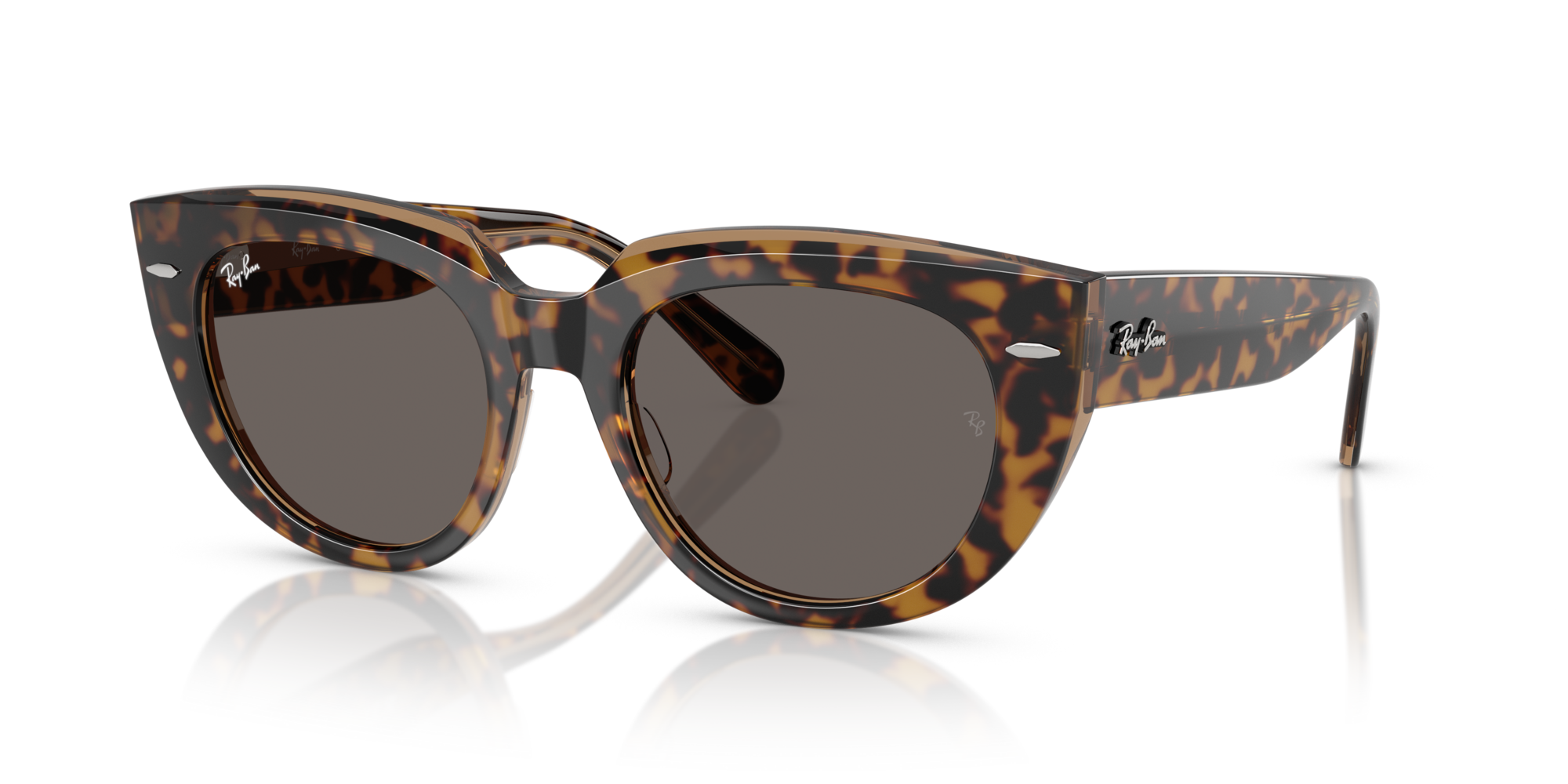 RB-2286 1292B1 HAVANA ON TRANSPARENT BROWN(DARK GREY 49*20, Havana | Marrón transparente, hi-res image number 0