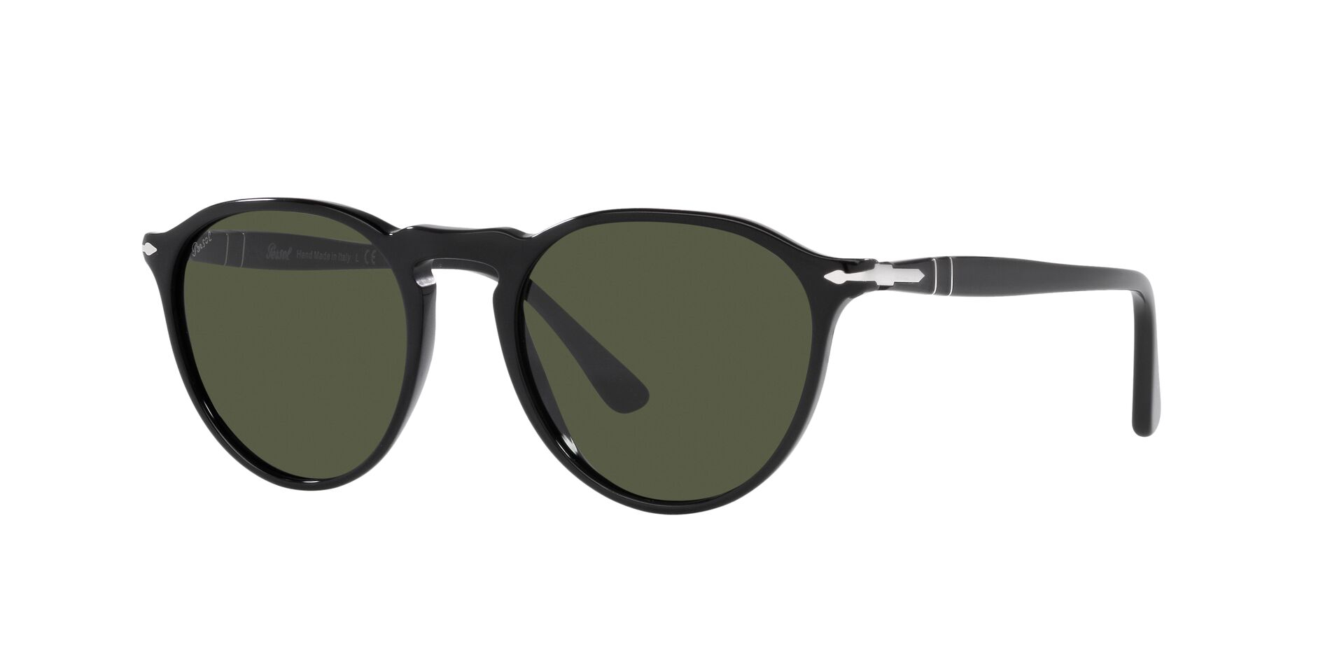 PERSOL-3286S/S 95/31 BLACK(GREEN 51*19, Negro, hi-res image number 0