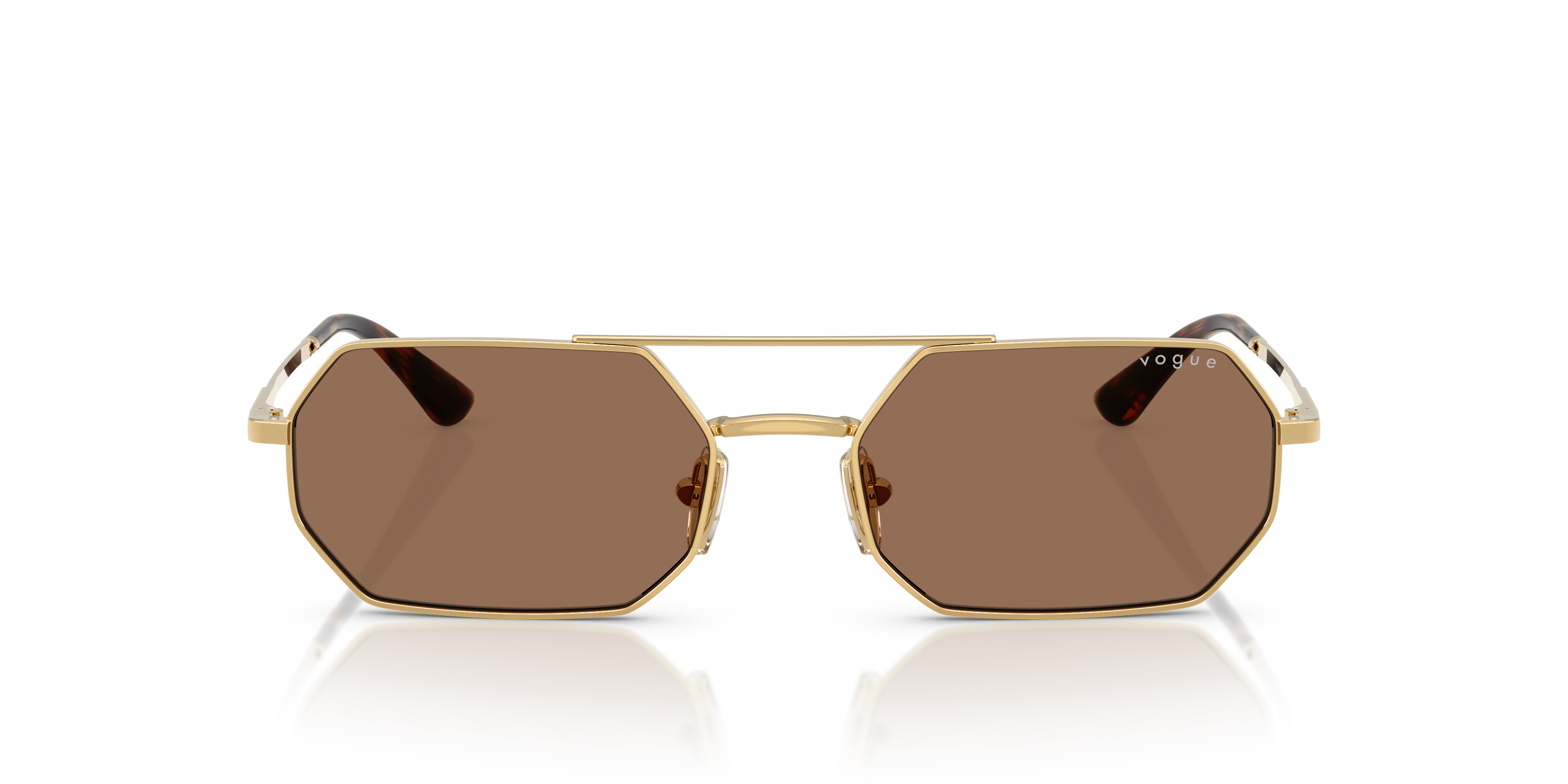 VOGUE-4329S/S 280/73 GOLD(DARK BROWN 55*18, , hi-res image number 1