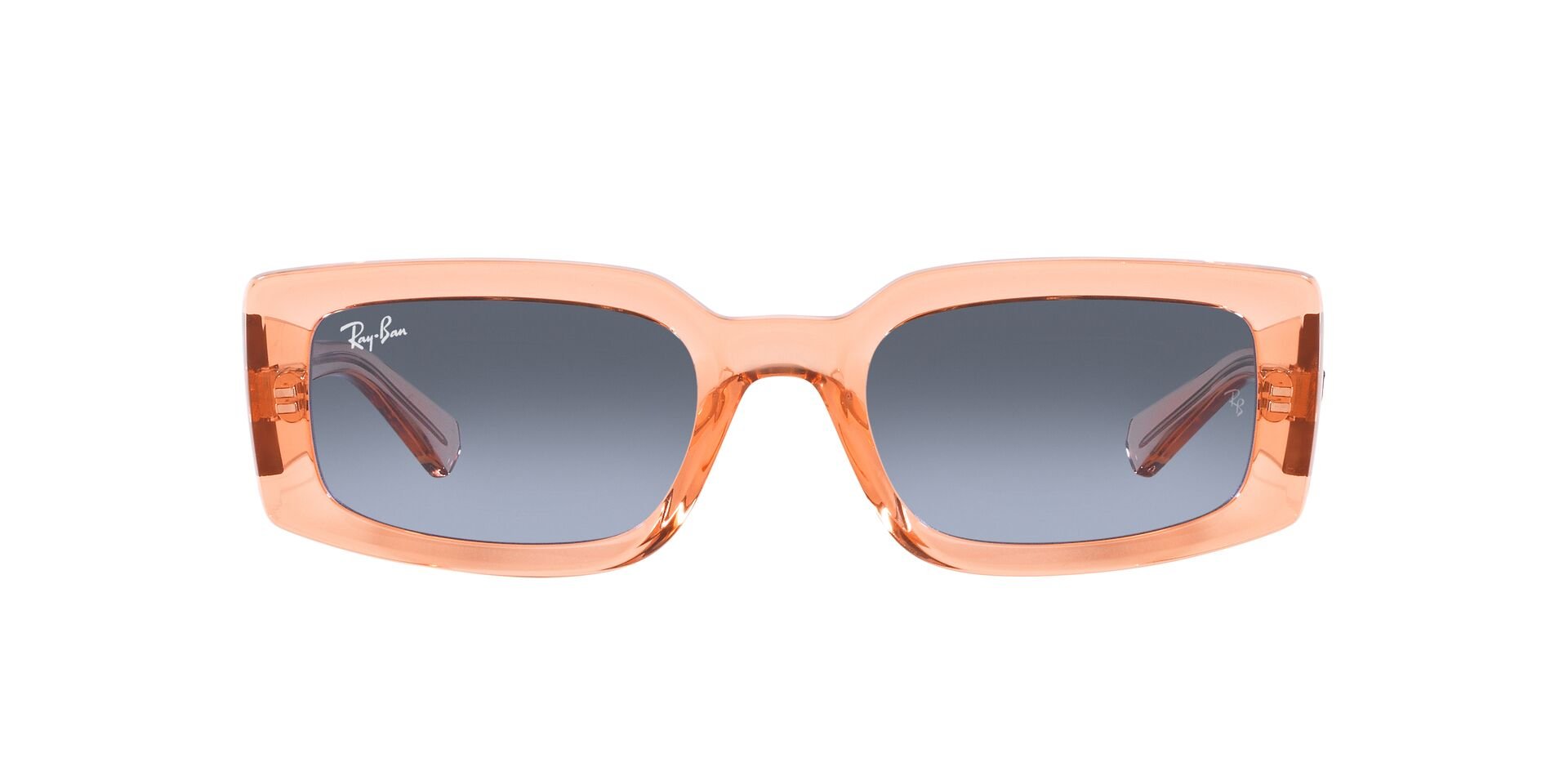 RB-4395 66868F TRANSPARENT ORANGE(BLUE GRADIENT GREY 54*21, Naranja, hi-res image number 1