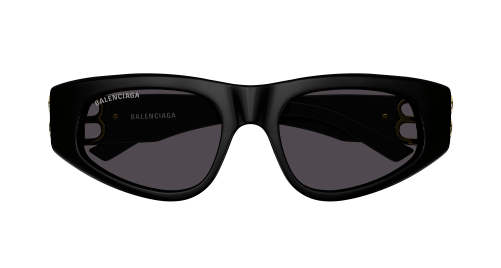 BALENCIAGA-BB0095/S 001 BLACK/ GLOD (GREY 53*19, Negro, hi-res image number 1