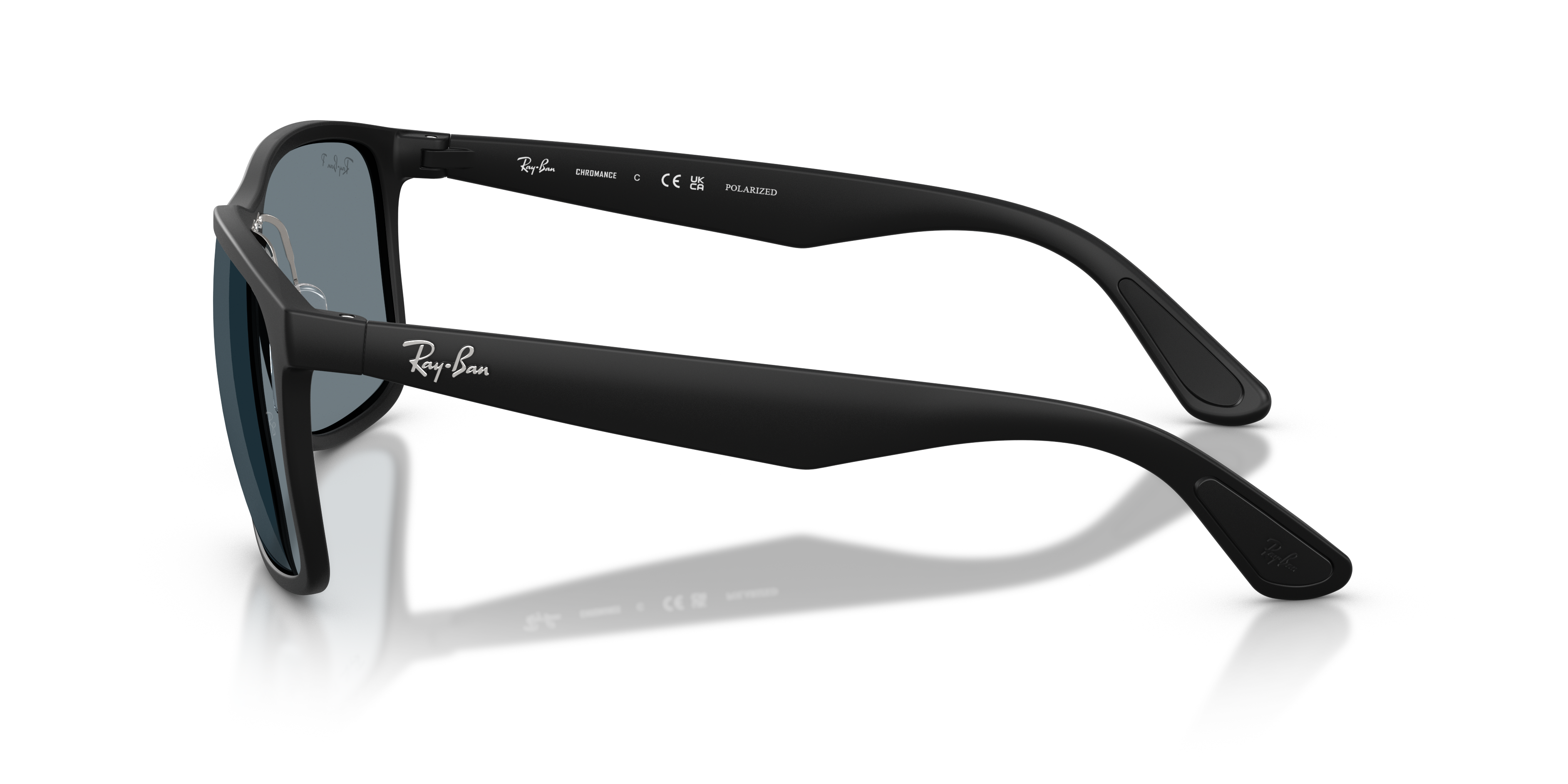 RB-4264 601S80 MATTE BLACK(BLUE CHROMANCE 58*18, Negro, hi-res image number 2