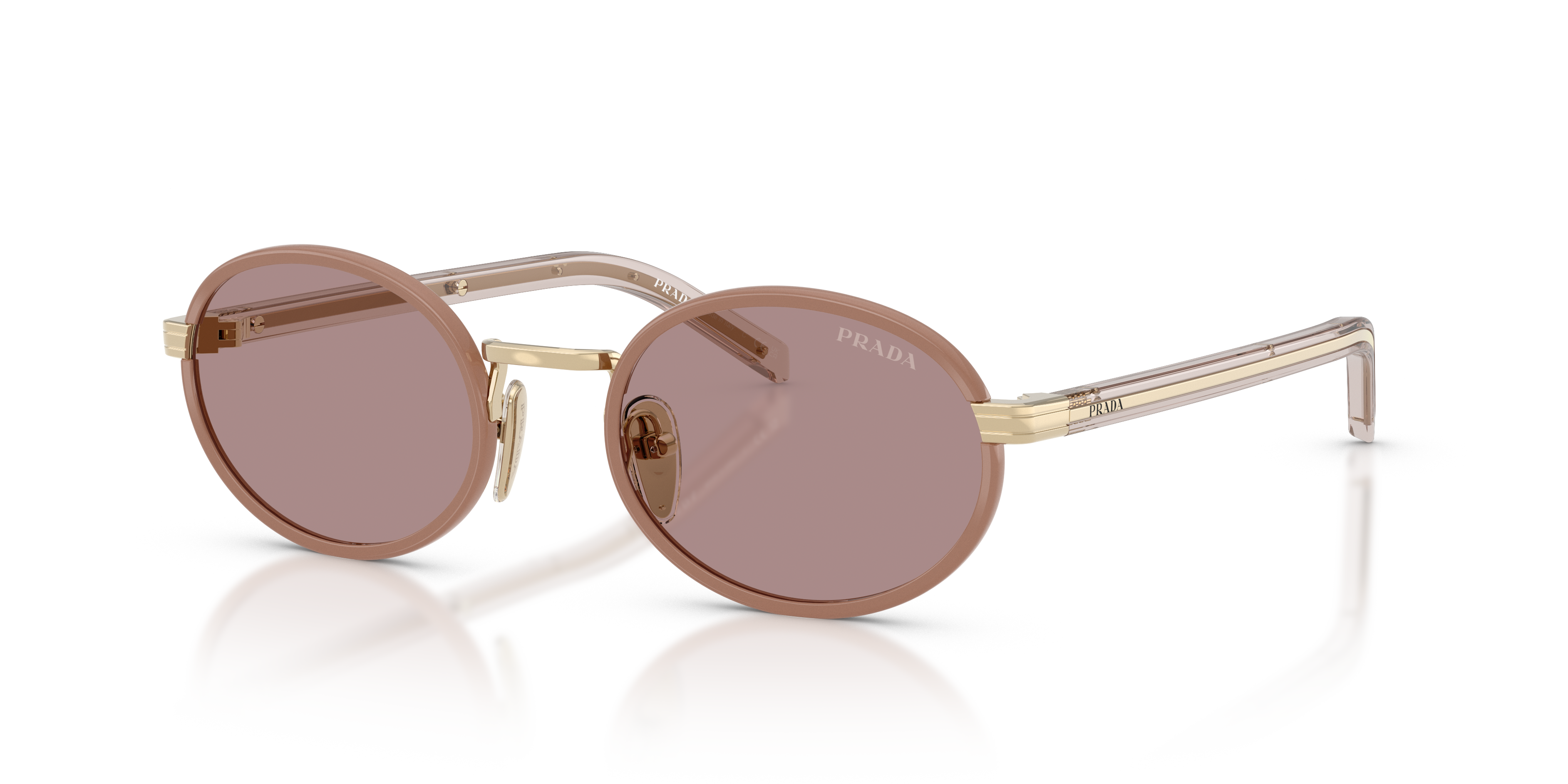 PRADA- B56S/S 24E20I PECAN (LIGHT PURPLE BROWN 52*20, , hi-res image number 0
