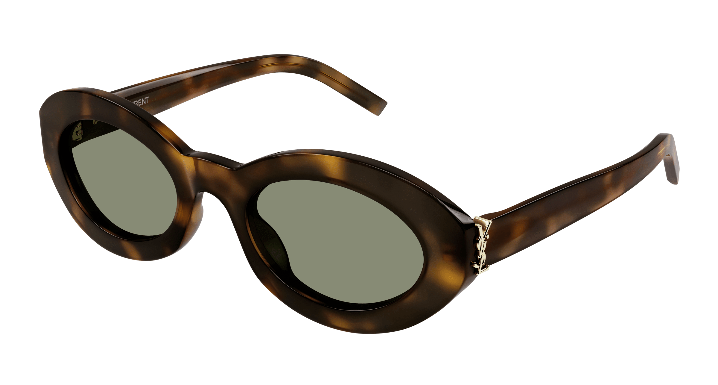 SAINT-LAURENT-SLM136/S 002 HAVANA (GREEN) 52*22, Havana, hi-res image number 0